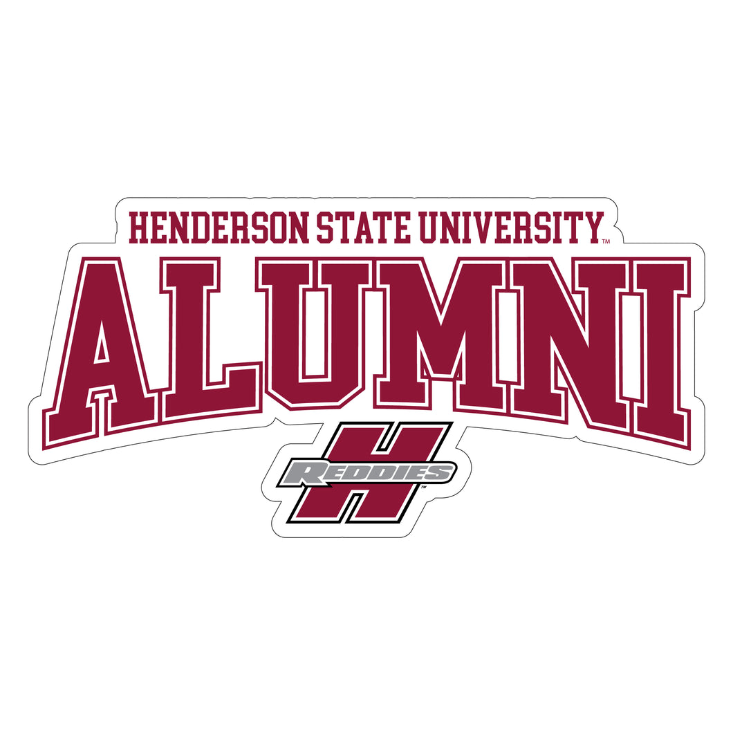 Henderson State Reddies Laser Cut Alumni Vinyl Sticker/Magnet - Officially Licensed 4-Inch