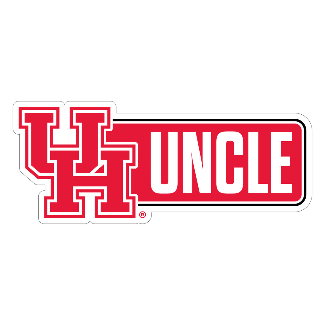 University of Houston Proud Die Cut Magnet Officially Licensed Collegiate Product 4-Inches Wide