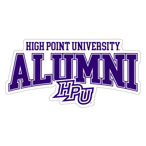 High Point University Laser Cut Alumni Vinyl Sticker/Magnet - Officially Licensed 8-Inch