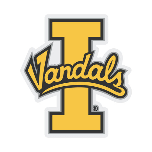 Idaho Vandals Choose Style and Size NCAA Vinyl Decal Sticker for Fans, Students, and Alumni