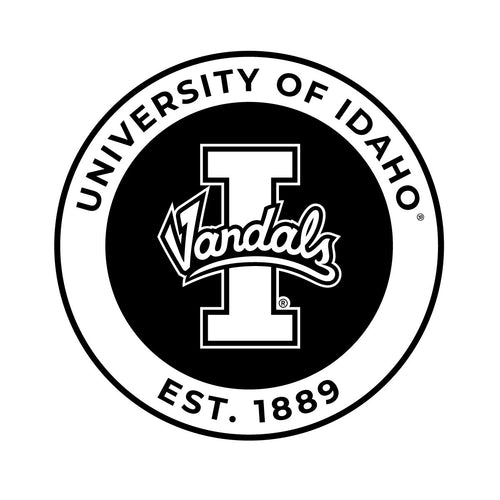 Idaho Vandals Officially Licensed Black Vinyl Decal Sticker White Backing
