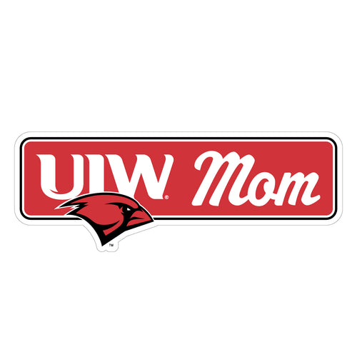 Incarnate Word Cardinals Proud Mom Die Cut Magnet Officially Licensed Collegiate Product 6-Inches Wide