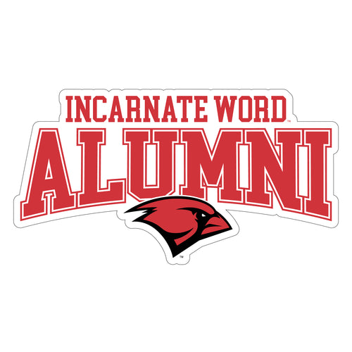 Incarnate Word Cardinals Laser Cut Alumni Vinyl Sticker/Magnet - Officially Licensed 8-Inch