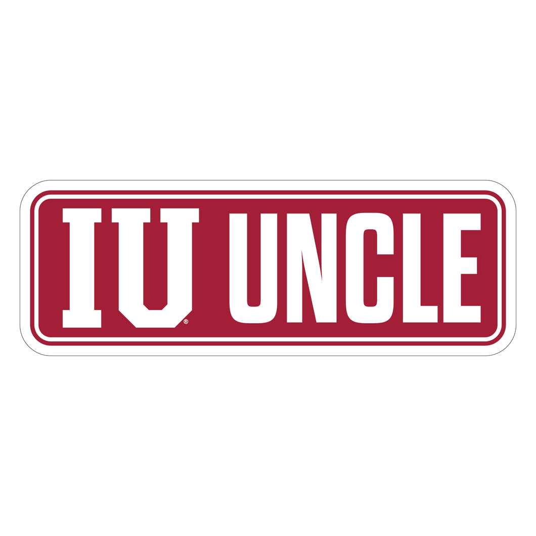 Indiana Hoosiers Proud Die Cut Magnet Officially Licensed Collegiate Product 4-Inches Wide