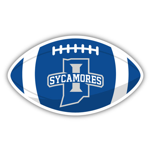 Indiana State University College Sticker or Magnet – Licensed University Sports Design, Multiple Sizes 