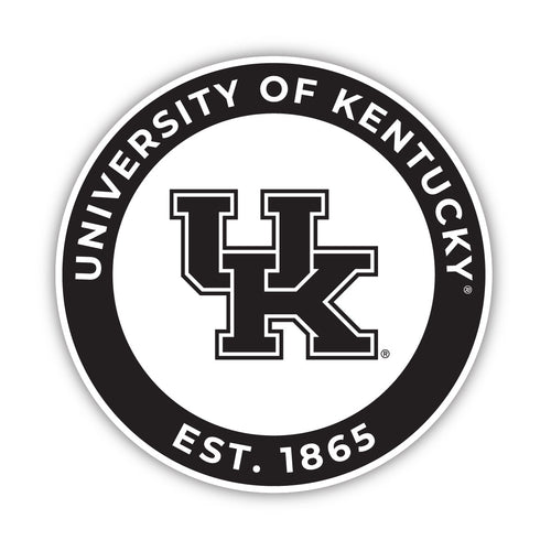Kentucky Wildcats Officially Licensed Black Vinyl Decal Sticker Holographic Backing