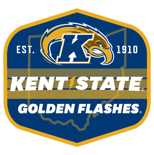 Kent State University Scenic Background Vinyl Sticker/Magnet - Officially Licensed 