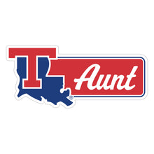 Load image into Gallery viewer, Louisiana Tech Bulldogs Proud Die Cut Magnet Officially Licensed Collegiate Product
