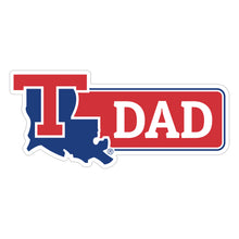 Load image into Gallery viewer, Louisiana Tech Bulldogs Proud Die Cut Magnet Officially Licensed Collegiate Product
