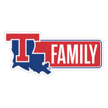 Load image into Gallery viewer, Louisiana Tech Bulldogs Proud Die Cut Magnet Officially Licensed Collegiate Product
