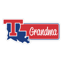 Load image into Gallery viewer, Louisiana Tech Bulldogs Proud Die Cut Magnet Officially Licensed Collegiate Product

