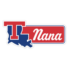 Load image into Gallery viewer, Louisiana Tech Bulldogs Proud Die Cut Magnet Officially Licensed Collegiate Product
