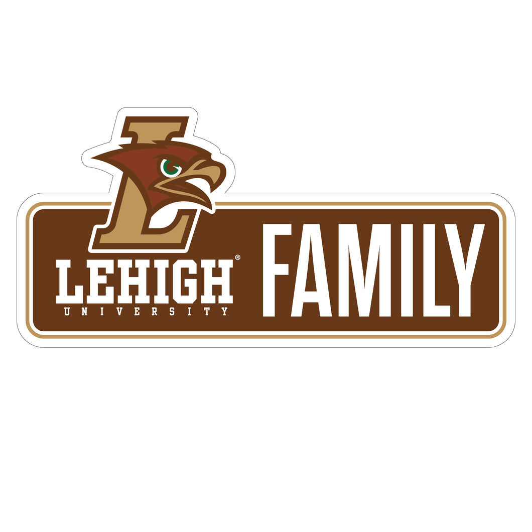 Lehigh University Mountain Hawks Proud Die Cut Decal Officially Licensed Collegiate Product
