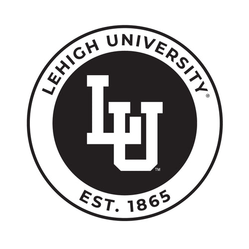Lehigh University Mountain Hawks Officially Licensed Black Vinyl Decal Sticker Holographic Backing