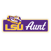 Load image into Gallery viewer, LSU Tigers Proud Die Cut Magnet Officially Licensed Collegiate Product
