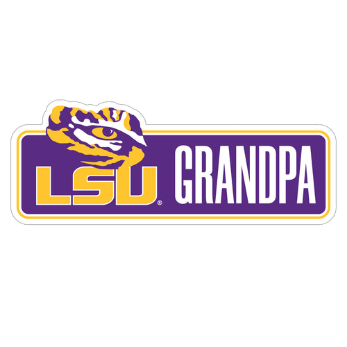 LSU Tigers Proud Die Cut Decal Officially Licensed Collegiate Product 3-Inches Wide