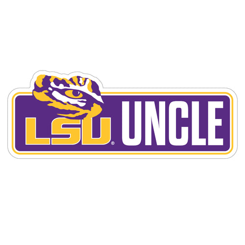 LSU Tigers Proud Die Cut Magnet Officially Licensed Collegiate Product 3-Inches Wide