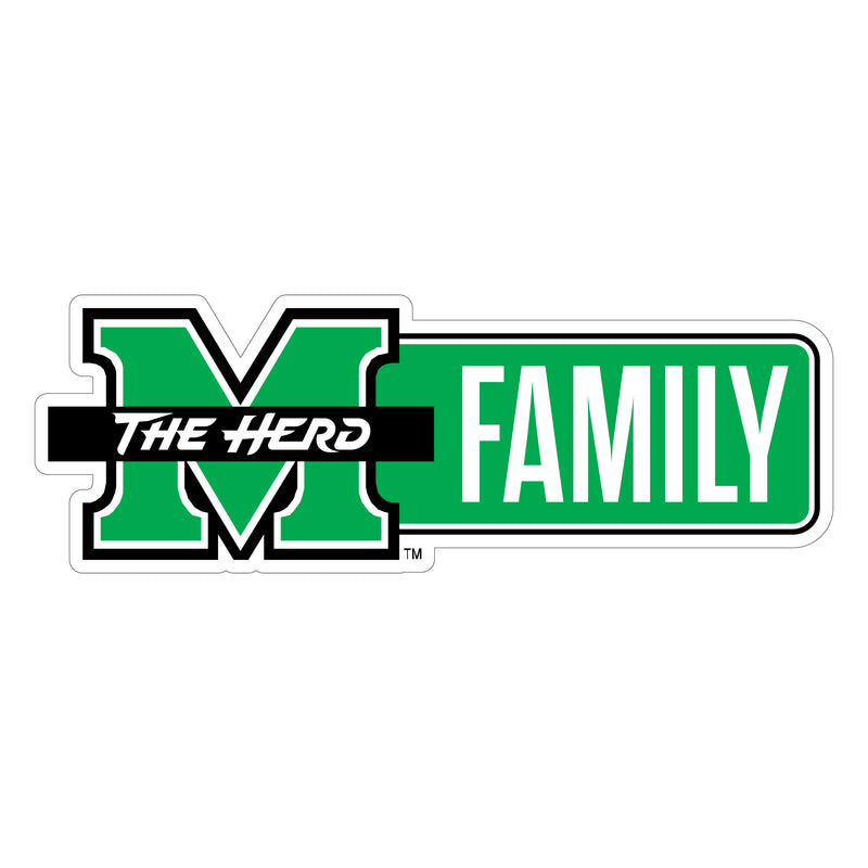 Marshall Thundering Herd Proud Die Cut Decal Officially Licensed Collegiate Product