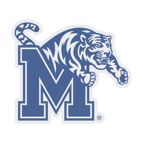 Memphis Tigers Choose Style and Size NCAA Vinyl Decal Sticker for Fans, Students, and Alumni