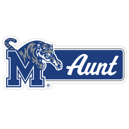 Memphis Tigers Proud Die Cut Decal Officially Licensed Collegiate Product 3-Inches Wide