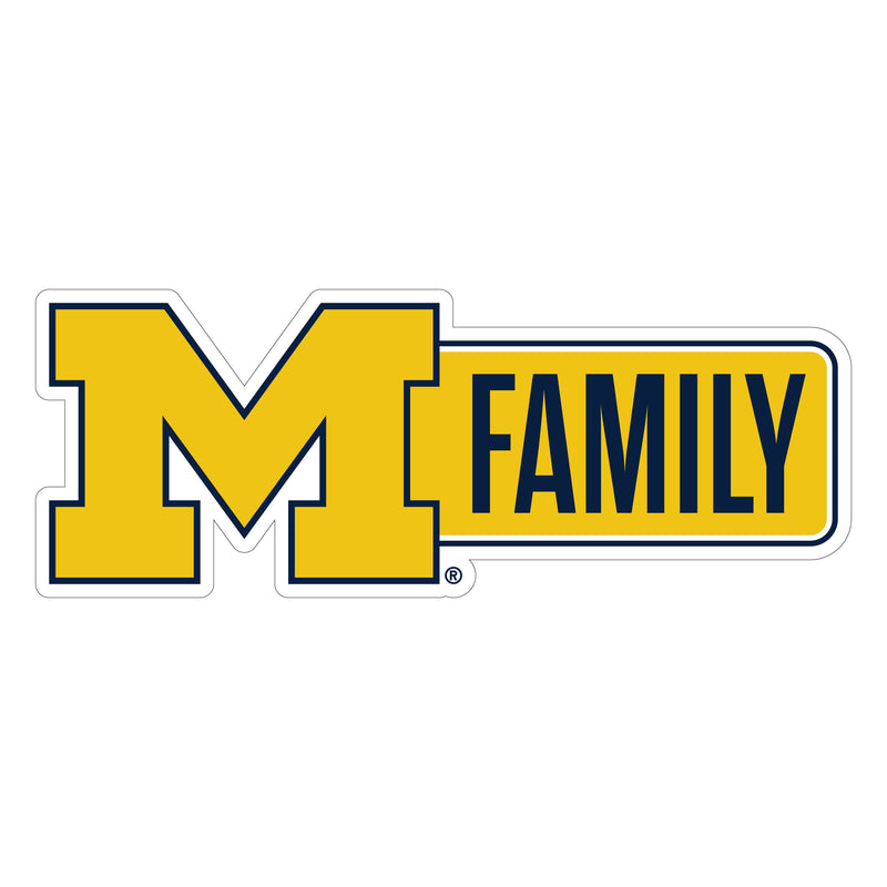 Michigan Wolverines Proud Die Cut Decal Officially Licensed Collegiate Product