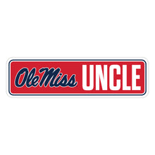 Load image into Gallery viewer, Mississippi Rebels &quot;Ole Miss&quot; Proud Die Cut Magnet Officially Licensed Collegiate Product
