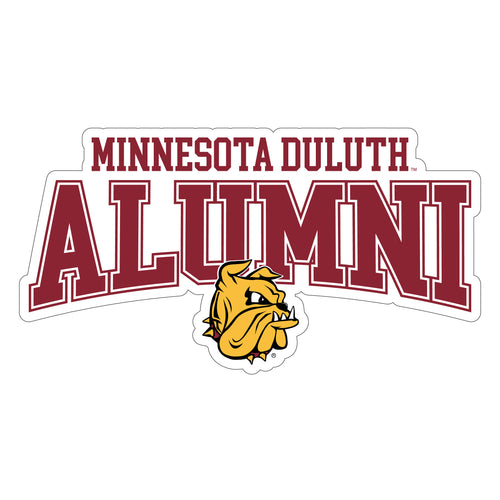 Minnesota Duluth Bulldogs Laser Cut Alumni Vinyl Sticker/Magnet - Officially Licensed 4-Inch