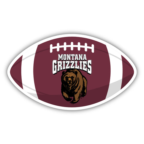 Montana University College Sticker or Magnet – Licensed University Sports Design, Multiple Sizes 