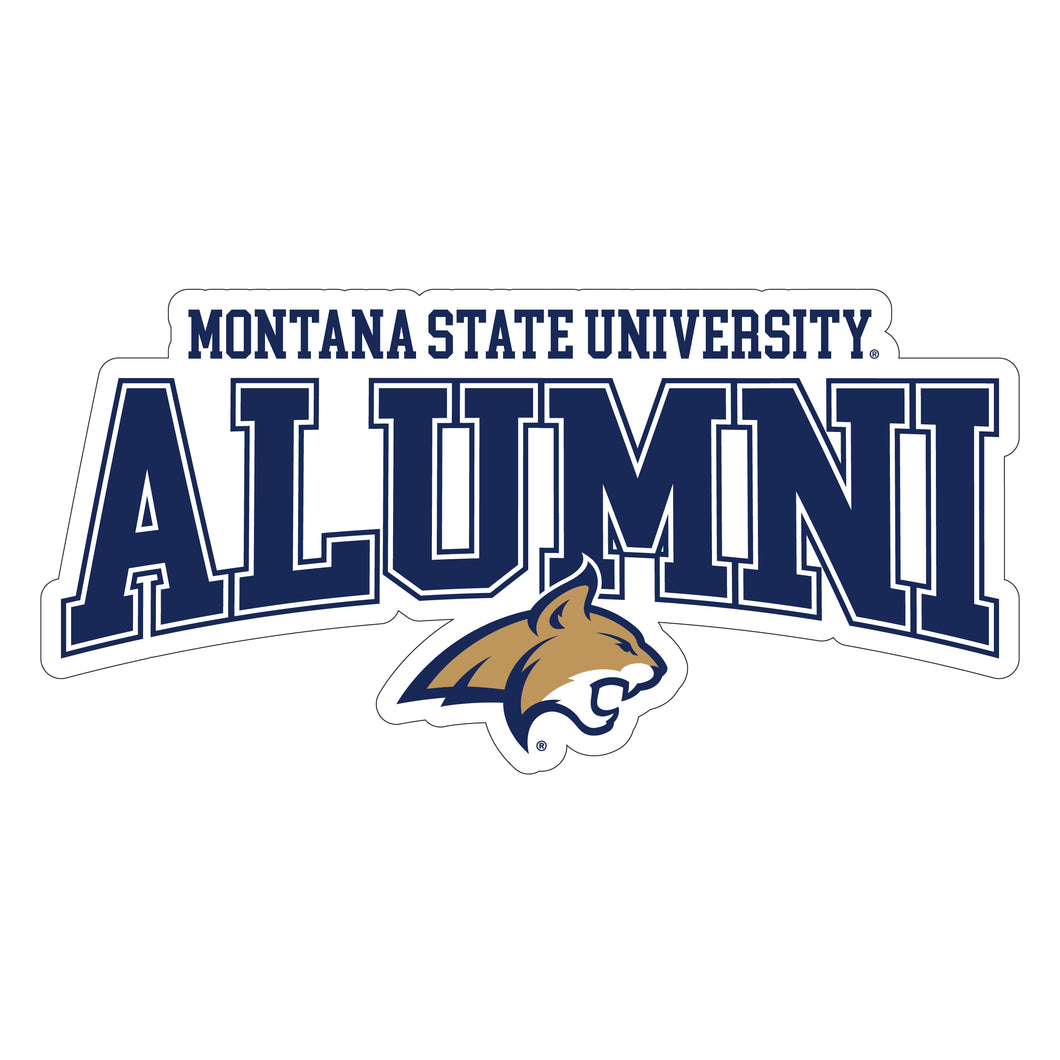 Montana State Bobcats Laser Cut Alumni Vinyl Sticker/Magnet - Officially Licensed 8-Inch