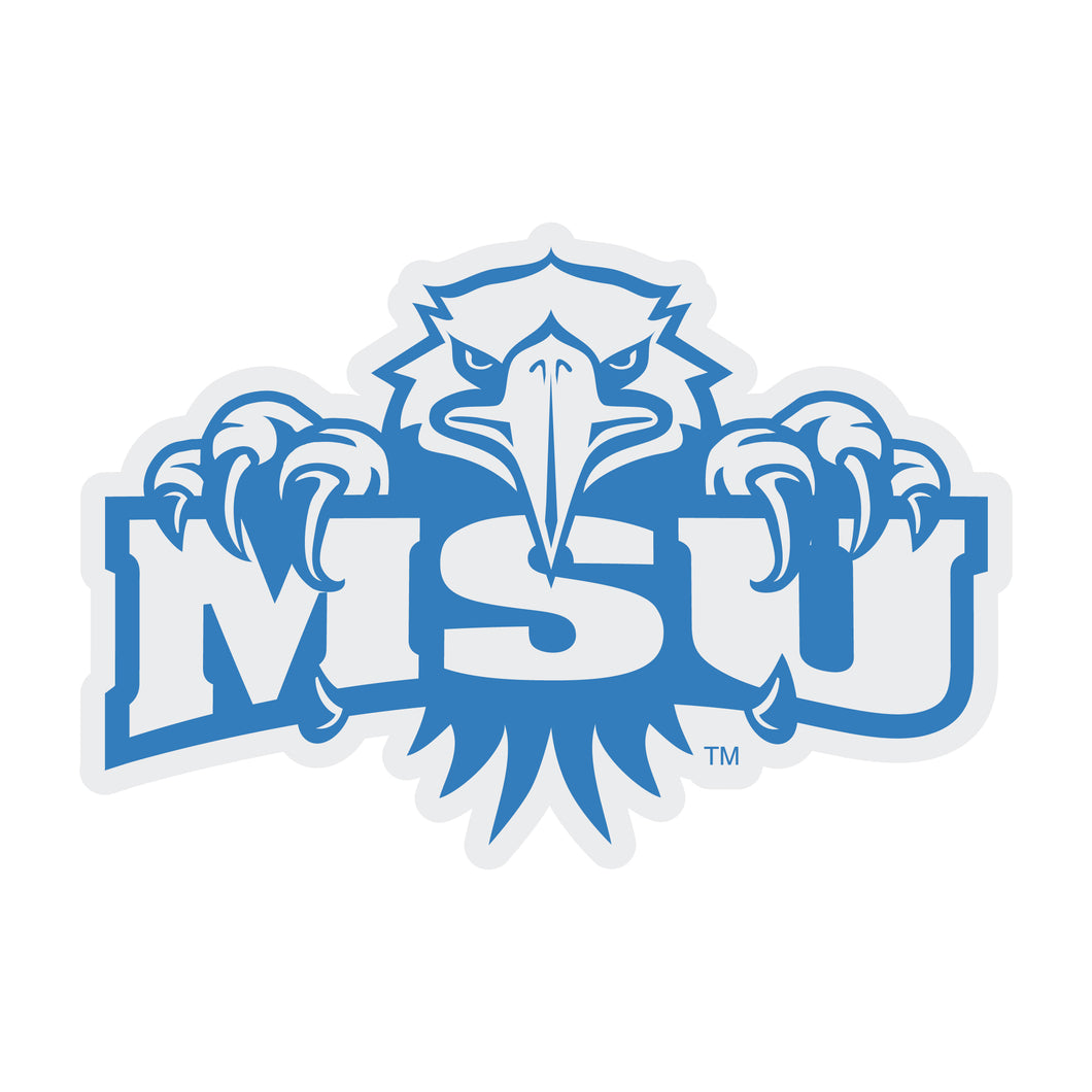 Morehead State University Choose Style and Size NCAA Vinyl Decal Sticker for Fans, Students, and Alumni