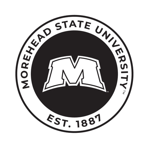 Morehead State University Officially Licensed Black Vinyl Decal Sticker Holographic Backing