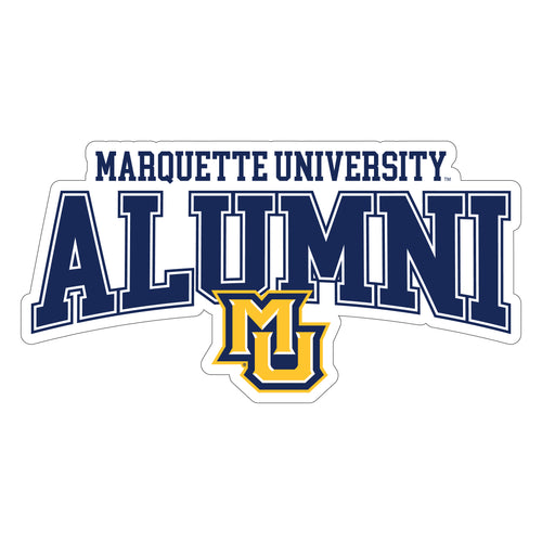 Marquette Golden Eagles Laser Cut Alumni Vinyl Sticker/Magnet - Officially Licensed 8-Inch