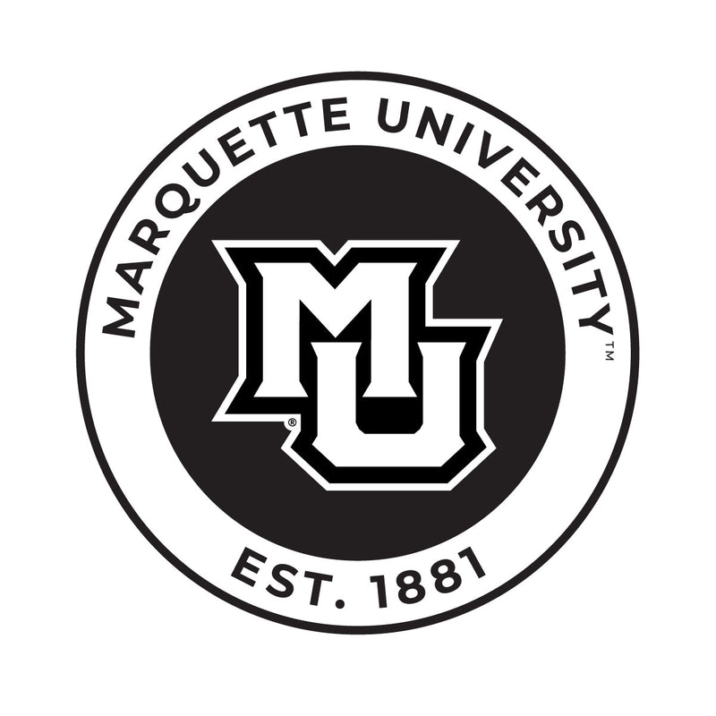 Marquette Golden Eagles Officially Licensed Black Vinyl Decal Sticker Holographic Backing