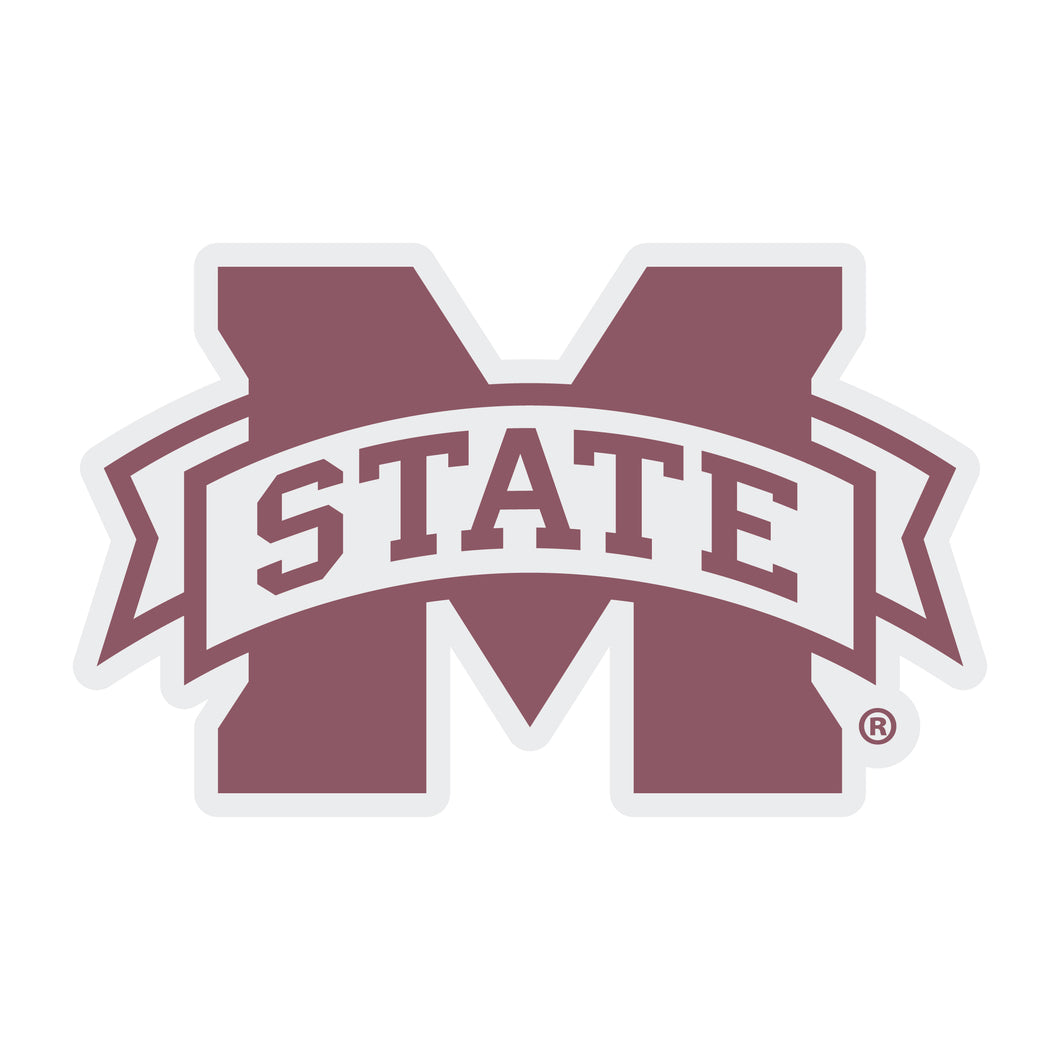 Mississippi State Bulldogs Choose Style and Size NCAA Vinyl Decal Sticker for Fans, Students, and Alumni