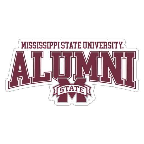 Mississippi State Bulldogs Laser Cut Alumni Vinyl Sticker/Magnet - Officially Licensed 6-Inch