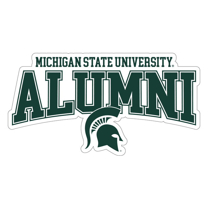 Michigan State Spartans Laser Cut Alumni Vinyl Sticker/Magnet - Officially Licensed 6-Inch