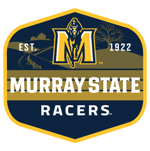 Murray State University Scenic Background Vinyl Sticker/Magnet - Officially Licensed 