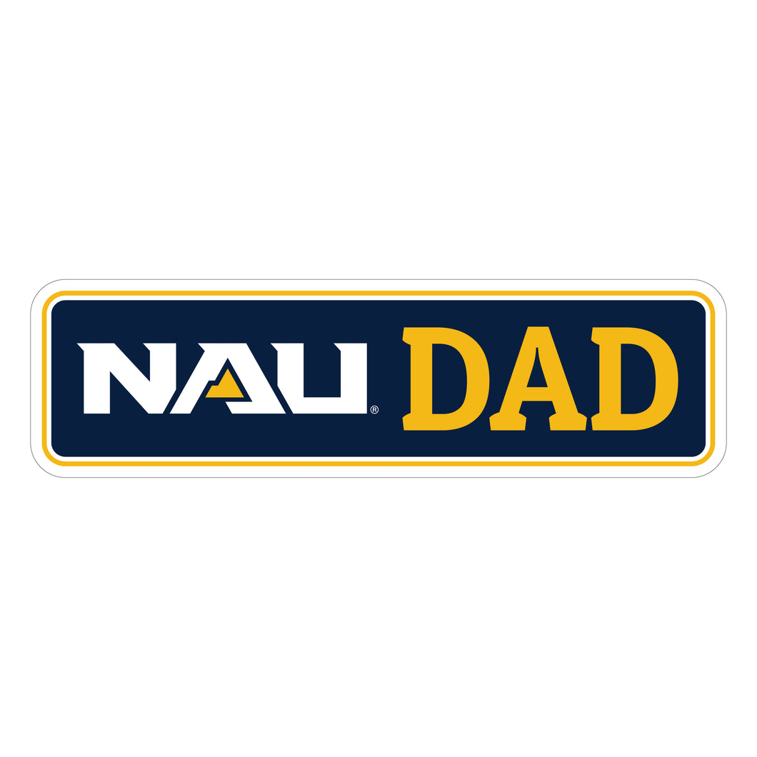 Northern Arizona University Proud Die Cut Magnet Officially Licensed Collegiate Product 3-Inches Wide