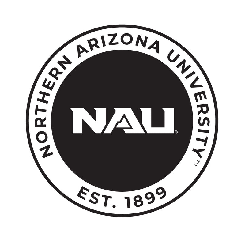 Northern Arizona University Officially Licensed Black Vinyl Decal Sticker White Backing