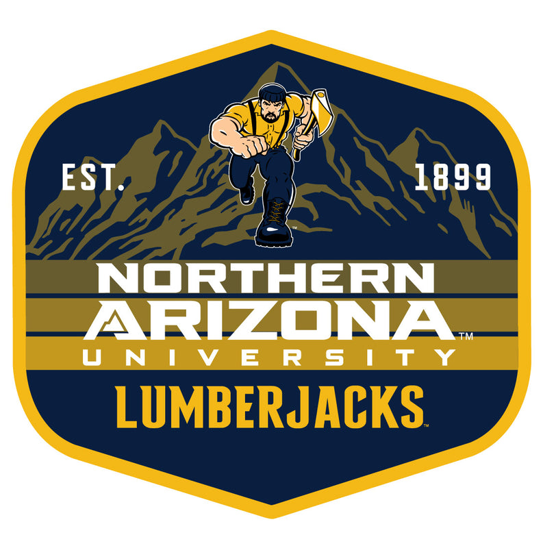 Northern Arizona University Scenic Background Vinyl Sticker/Magnet - Officially Licensed 