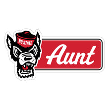 Load image into Gallery viewer, NC State Wolfpack Proud Die Cut Decal Officially Licensed Collegiate Product
