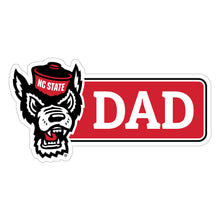 Load image into Gallery viewer, NC State Wolfpack Proud Die Cut Magnet Officially Licensed Collegiate Product
