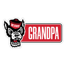 Load image into Gallery viewer, NC State Wolfpack Proud Die Cut Magnet Officially Licensed Collegiate Product
