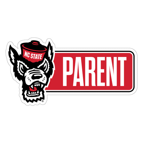 NC State Wolfpack Proud Die Cut Decal Officially Licensed Collegiate Product 3-Inches Wide