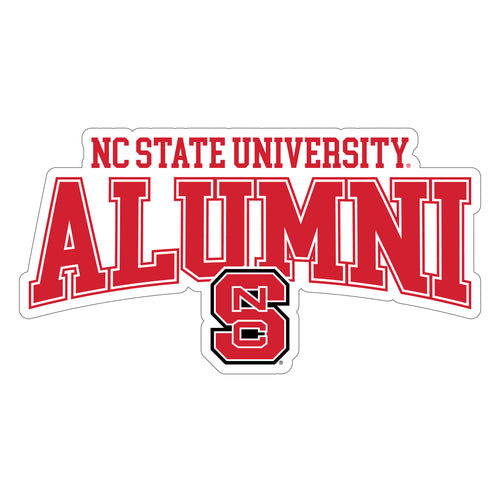 NC State Wolfpack Laser Cut Alumni Vinyl Sticker/Magnet - Officially Licensed 6-Inch