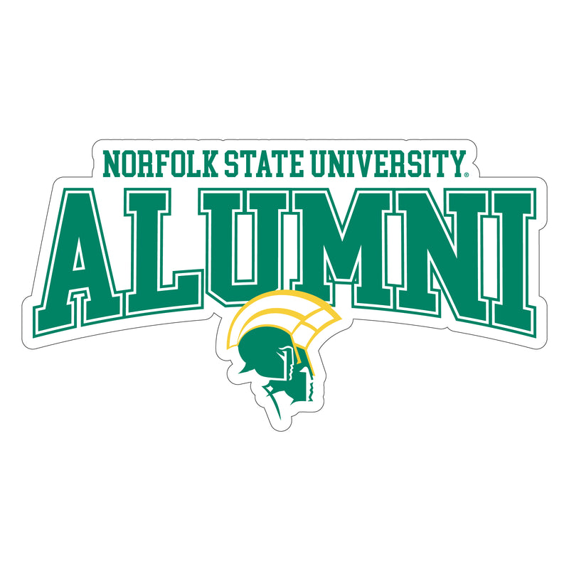Norfolk State University Laser Cut Alumni Vinyl Sticker/Magnet - Officially Licensed 3-Inch