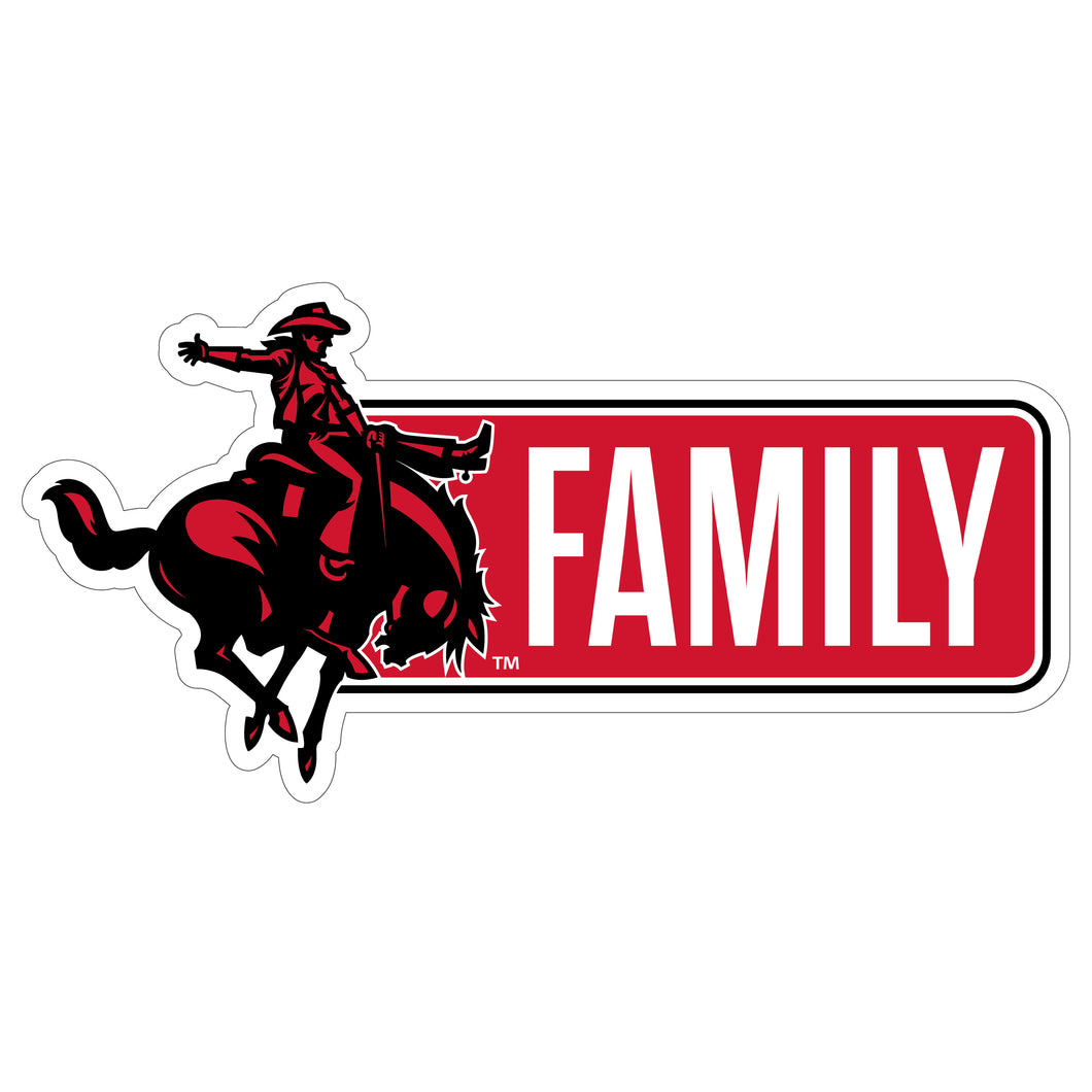 Northwestern Oklahoma State University Proud Die Cut Decal Officially Licensed Collegiate Product