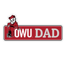 Load image into Gallery viewer, Ohio Wesleyan University Proud Die Cut Decal Officially Licensed Collegiate Product 4-Inches Wide
