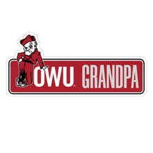 Load image into Gallery viewer, Ohio Wesleyan University Proud Die Cut Decal Officially Licensed Collegiate Product
