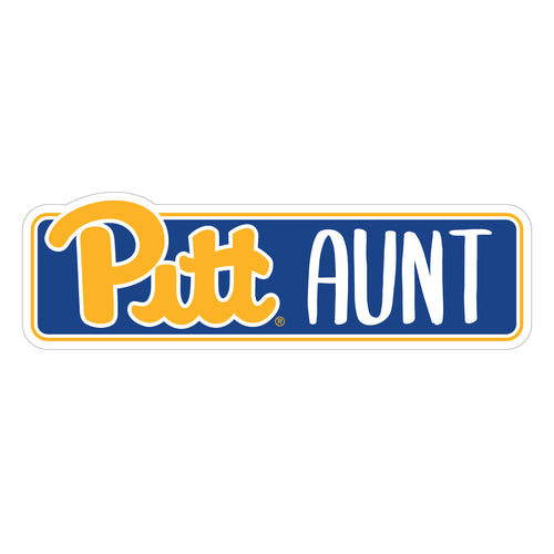 Pittsburgh Panthers Proud Die Cut Decal Officially Licensed Collegiate Product 4-Inches Wide